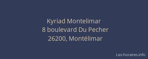 Kyriad Montelimar
