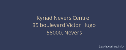 Kyriad Nevers Centre
