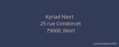 Kyriad Niort