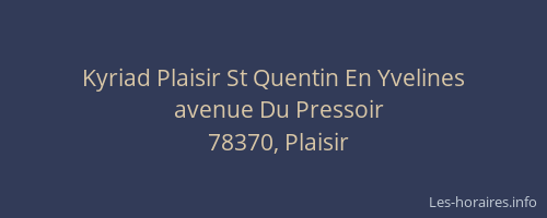Kyriad Plaisir St Quentin En Yvelines