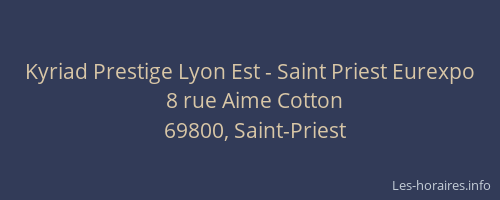 Kyriad Prestige Lyon Est - Saint Priest Eurexpo
