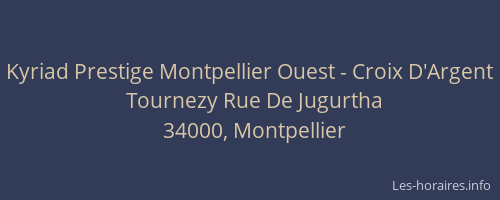 Kyriad Prestige Montpellier Ouest - Croix D'Argent