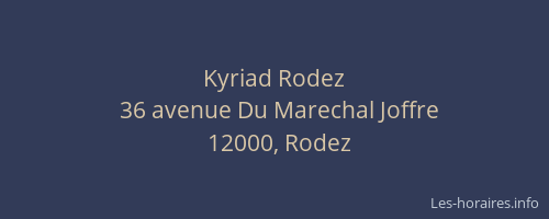 Kyriad Rodez