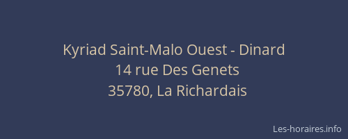 Kyriad Saint-Malo Ouest - Dinard