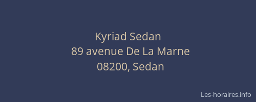 Kyriad Sedan
