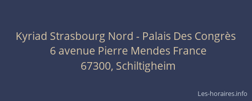 Kyriad Strasbourg Nord - Palais Des Congrès