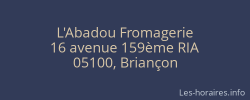L'Abadou Fromagerie