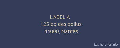L'ABELIA