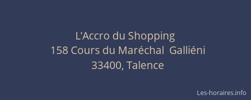 L'Accro du Shopping