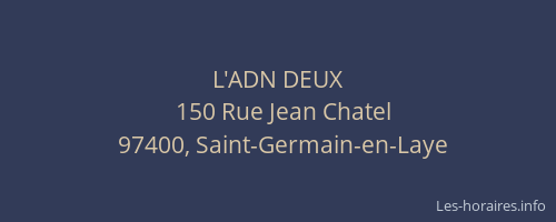 L'ADN DEUX