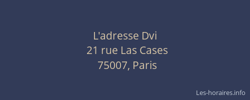L'adresse Dvi