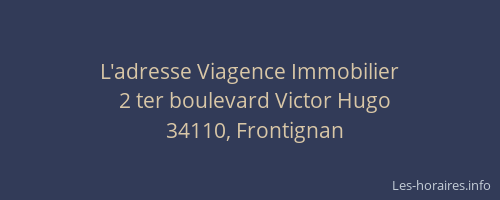 L'adresse Viagence Immobilier