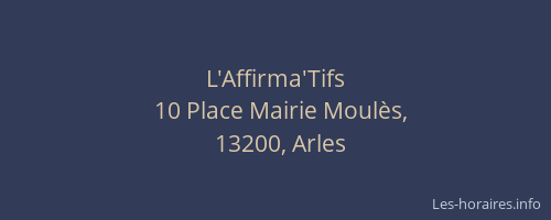 L'Affirma'Tifs
