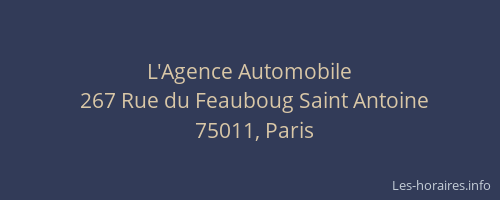 L'Agence Automobile