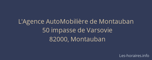 L'Agence AutoMobilière de Montauban