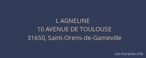 L AGNELINE
