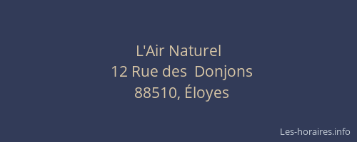 L'Air Naturel