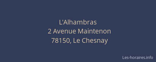 L'Alhambras