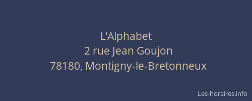 L'Alphabet