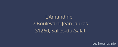 L'Amandine