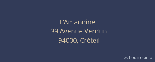 L'Amandine