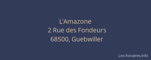 L'Amazone