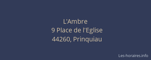 L'Ambre