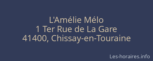 L'Amélie Mélo