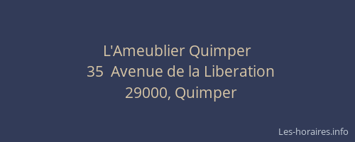 L'Ameublier Quimper