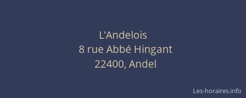 L'Andelois