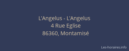 L'Angelus - L'Angelus