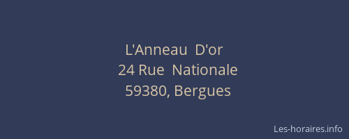 L'Anneau  D'or