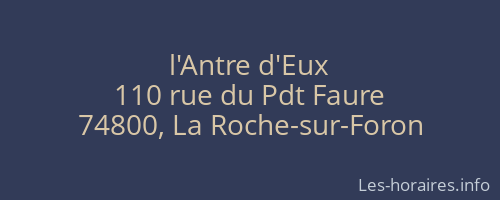l'Antre d'Eux