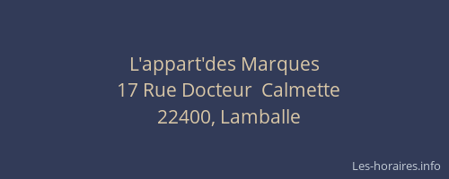 L'appart'des Marques