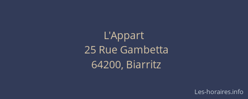 L'Appart
