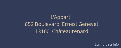 L'Appart