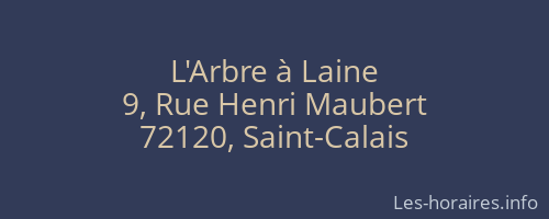 L'Arbre à Laine