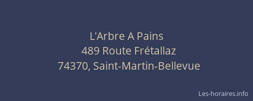 L'Arbre A Pains