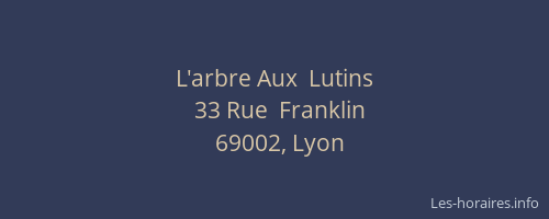 L'arbre Aux  Lutins