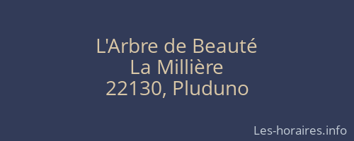 L'Arbre de Beauté