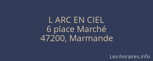 L ARC EN CIEL