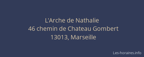 L'Arche de Nathalie