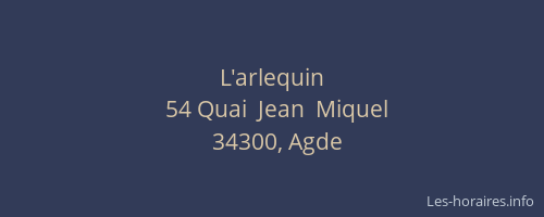 L'arlequin