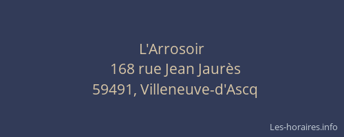 L'Arrosoir