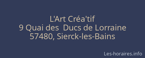 L'Art Créa'tif