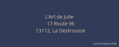 L'Art de Julie