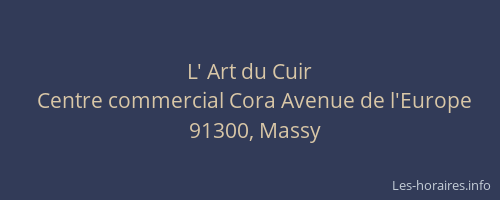 L' Art du Cuir