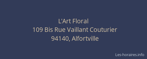 L'Art Floral