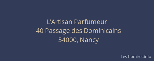L'Artisan Parfumeur