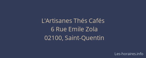 L'Artisanes Thés Cafés